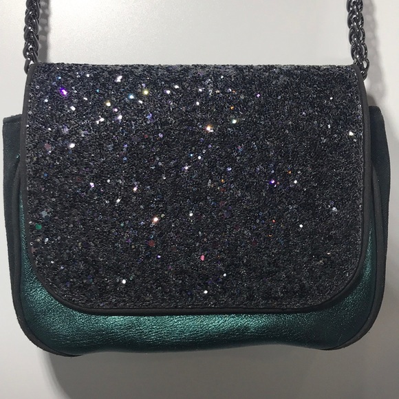 Sam Edelman Waverly Midnight Glitter Crossbody - Picture 13 of 14